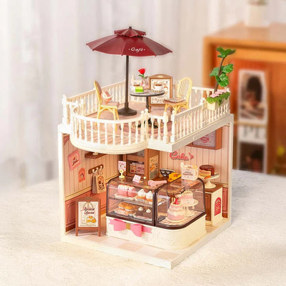 Rolife Chic Café Terrace Super Creator Extension Pack (DWP09) | Miniature Balcony Add-On