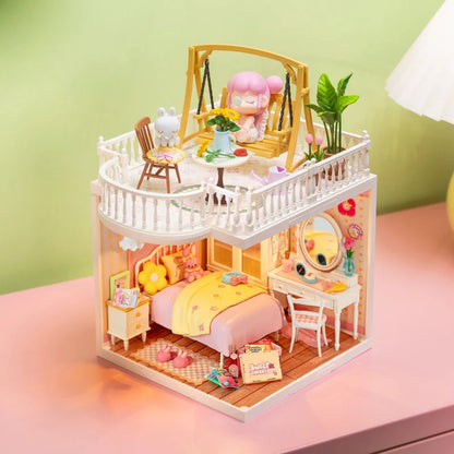 Rolife Sunny Break Terrace Super Creator Extension Pack (DWP08) | Miniature Balcony Add-On
