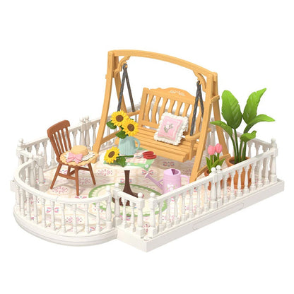 Rolife Sunny Break Terrace Super Creator Extension Pack (DWP08) | Miniature Balcony Add-On