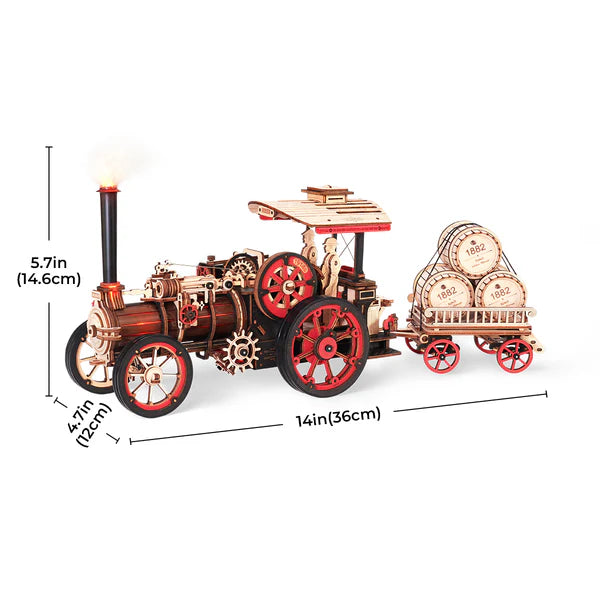 Steam Engine (LKA01) | 1:28 Mechanical Vehicle Model