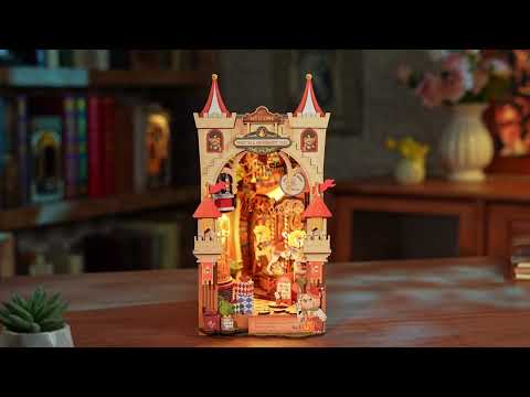 Rolife Tipsy Restaurant TGB17 DIY Miniature House Kit official product video