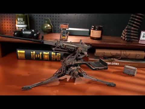 ROKR Anti-aircraft Gun LQM01 wooden 3D puzzle assembly and firing mechanism video