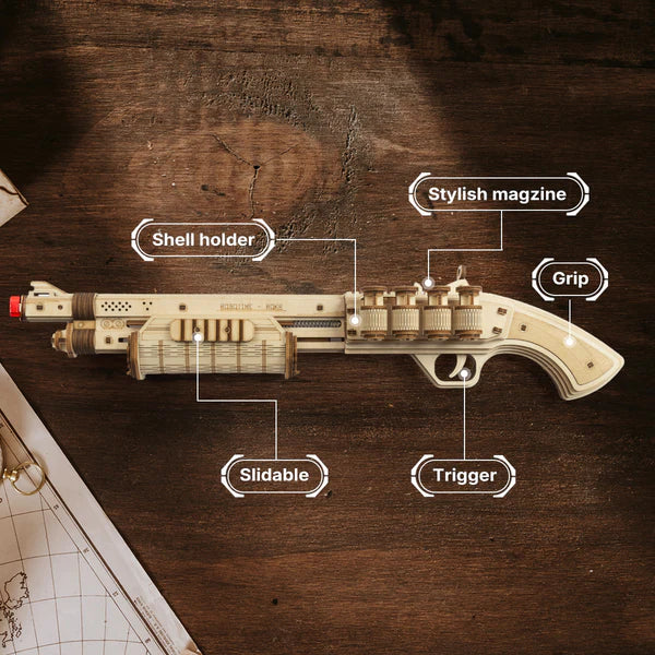 Terminator M870 Justice Guard Gun (LQ501) | Pump-Action Shooter Display