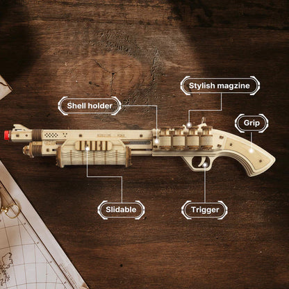 Terminator M870 Justice Guard Gun (LQ501) | Pump-Action Shooter Display