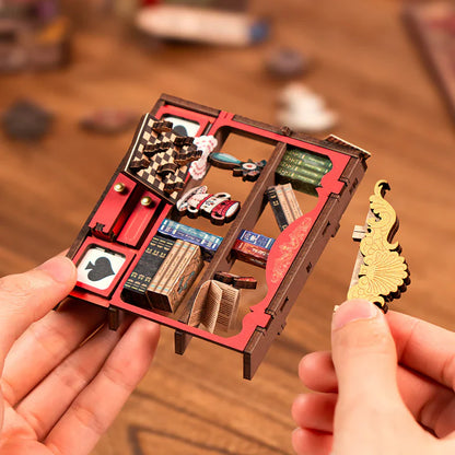 Rolife Fall into Wonder DIY Book Nook Shelf Insert (TGB12) | Touch Light (Type-C)