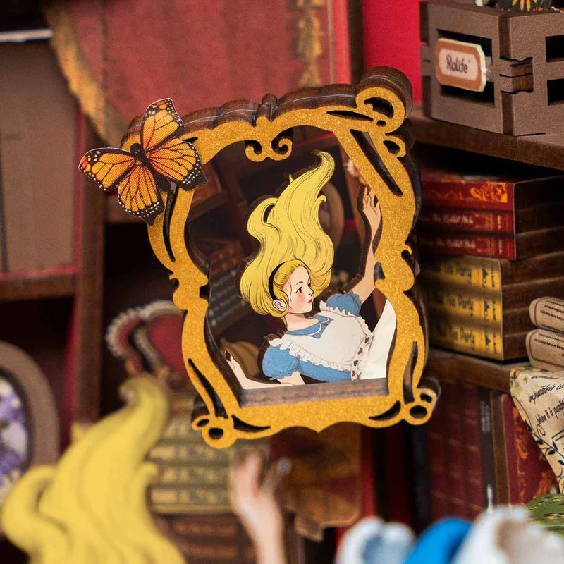Rolife DIY Book Nook Shelf Insert - Fall into Wonder TGB12