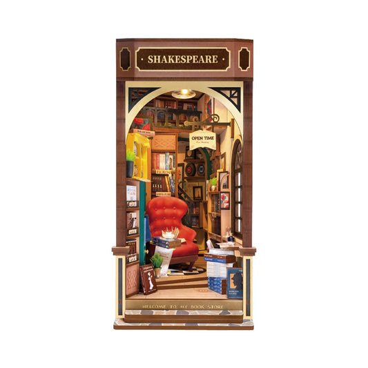 Rolife  Bookstore 194 Pics TGB07 French Famous  Landmark “Shakespeare and Company” Touch light Gift