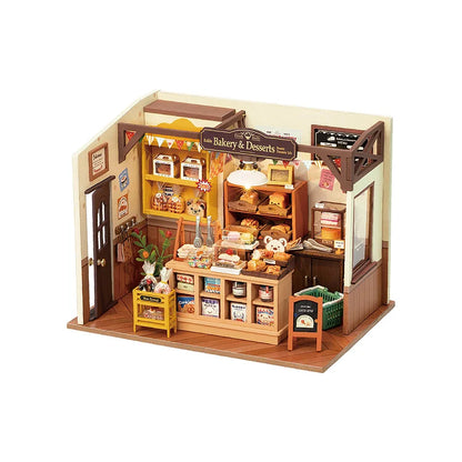 Rolife Becka’s Baking House DIY Miniature House Kit (DG161) | 1:18 Scale
