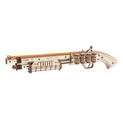 ROKR Terminator M870 3D Wooden Puzzle (LQ501) | Mechanical Model